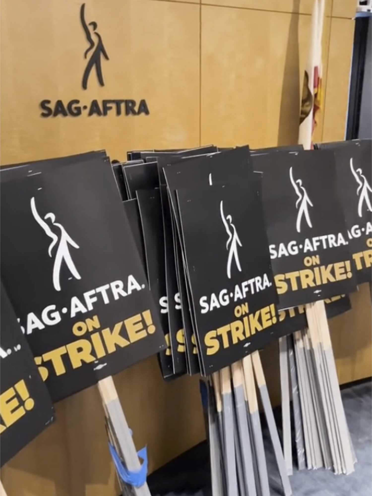 SAGAFTRA Is Officially On Strike, The Actors Will Stop Work Indefinitely StrippedPixel